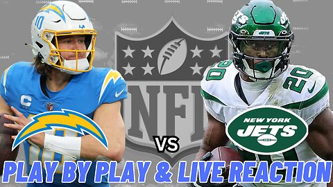 Los Angeles Chargers vs New York Jets Live Reaction | NFL Play by Play | Chargers vs Jets | MNF