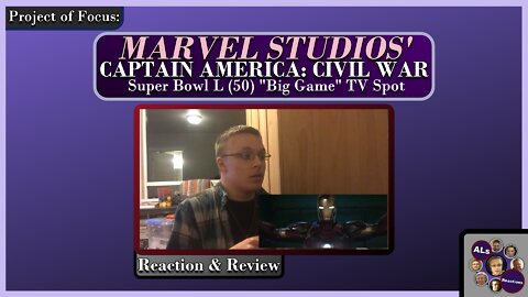 Marvel Studios' CAPTAIN AMERICA: CIVIL WAR - Super Bowl L (50) "Big Game" TV Spot Reaction