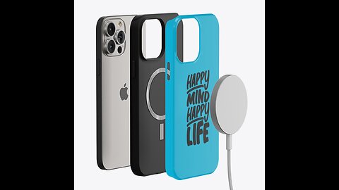 HAPPY LIFE HAPPY MIND PHONE CASE