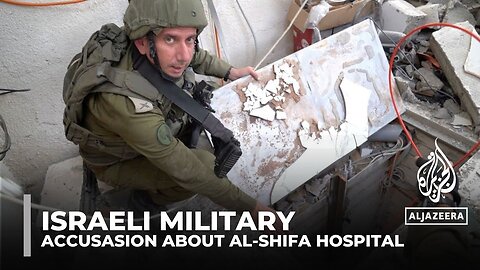 Israeli military claims to have found long tunnel under al-Shifa Hospital