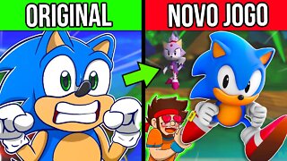 NOVO Sonic R com NOVOS PERSONAGENS 😯| Sonic R Redux