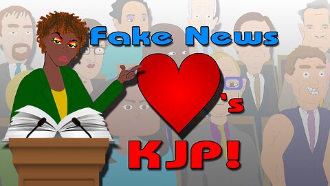 The Fake News Media LOVES their KJP Karine Jean-Pierre