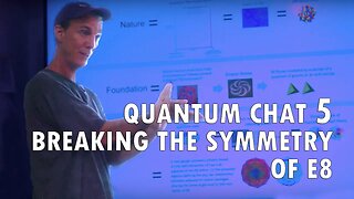 Quantum Chat 5: Breaking the Symmetry of E8