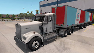 American Truck Simulator 2019 #6 Gameplay Articulated Trailer