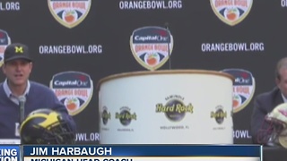 Jim Harbaugh really wants Florida State's mascots at the Orange Bowl