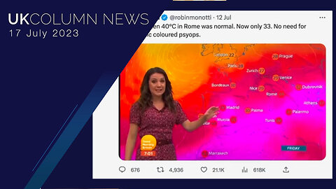 Lurid Weather Map Jokes—What Is The Punchline? - UK Column News