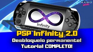 Tutorial PSP - Mod PERMANENTE com Infinity 2.0 - Método simples e completo! QUALQUER MODELO!