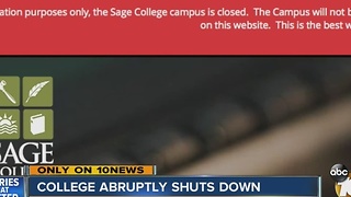 Sage College closes