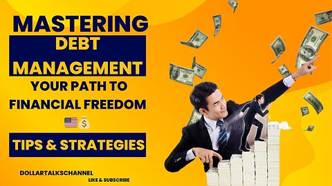 Mastering Debt Management: your path to Financial freedom 🇺🇸💰|tips and strategies|
