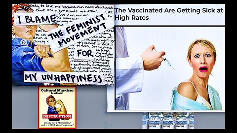 Vaccinated Are A Job Liability Feminism Backfires Men Fear Women USA Under Attack Agenda 2030 Israel