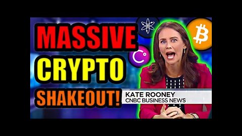 MASSIVE BITCOIN SHAKE OUT! WTF IS GOING ON W- CRYPTO! [Polygon, Cosmos, Voyager]