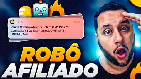 ROBÔ AFILIADO COMO VENDER NO AUTOMÁTICO? Robô Afiliado Como Funciona *marketing digital*