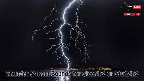 How to Sleep with Rain and Thunderstorm Sounds Playing All Night Long | suoni di pioggia e temporale