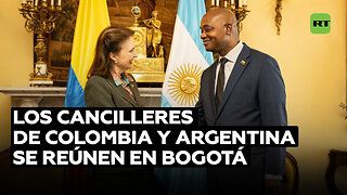 "Un nuevo momento de la relación": los cancilleres de Colombia y Argentina se reúnen en Bogotá