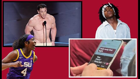 Black cry racism after LSU-South Carolina fight, John Cena naked at Oscars.