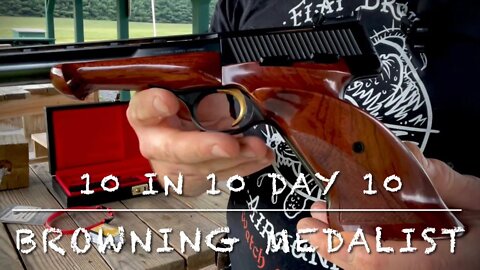 #10gunsin10days2022 day 10 Browning Medalist first year of production .22lr target pistol