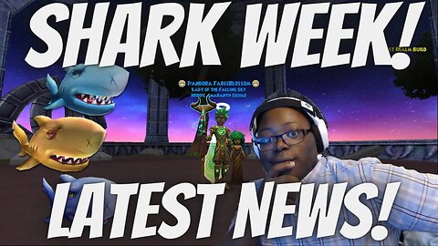 🦈 SHARK WEEK! Wizard101 & Pirate101 News!