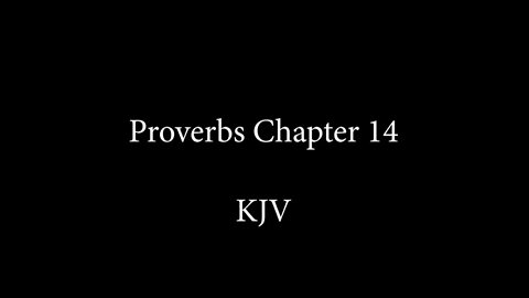 Proverbs Chapter 14 KJB