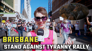 Brisbane rallies against the 'health tyranny'