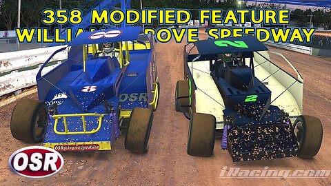 iRacing 358 Modified - Williams Grove Speedway - iRacing Dirt #dirtracing #iracingdirt