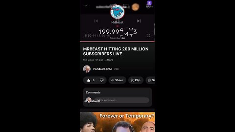 MRBEAST HIT 200 MILLION SUBSCRIBERS