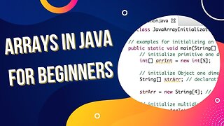 Arrays in Java For Beginners