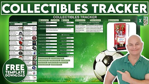 How To Create Your Own Collectibles Tracking Application In Excel [Masterclass + Free Template]