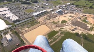 Conway AR view from the sky. New area by Sam’s Club