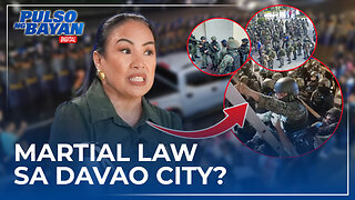 Posibleng Martial Law declaration sa Davao City, ibinabala ni dating press secretary