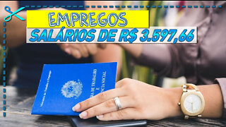 Empregos de Auxiliar Administrativo Salario R$ 3.597,66