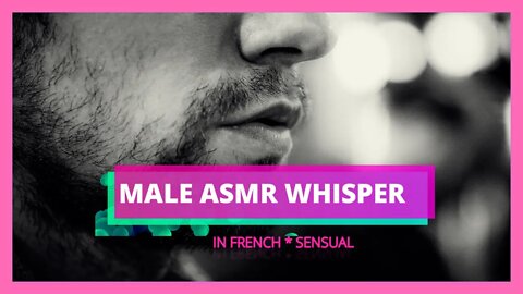Deep,Crisp Whispered ASMR👄 Male Whispering in French Sensual👄 Triggering #asmr #asmrtriggers