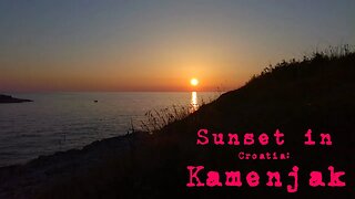 🌍 Soul journey ❤️ Sunset in Croatia Kamenjak