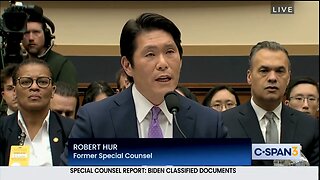 Special counsel Robert Hur, “Joe Biden willfully retained classified materials”