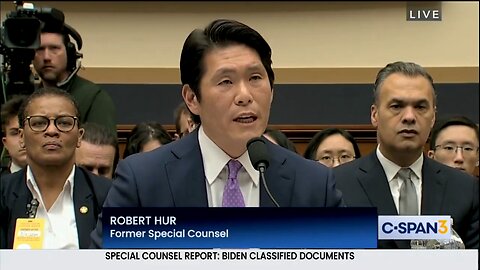 Special counsel Robert Hur, “Joe Biden willfully retained classified materials”