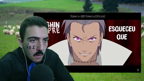 PASTOR REACT Rap do Hidan (Versão Sombria) - VAI DESEJAR NÃO ESTAR VIVO | Takeru [Prod. 808 Ander]