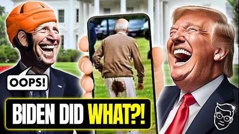 YIKES: Trump Tells Donors Joe Biden 'SOILED Himself, Literally' In The Oval Office | Crowd GASPS 💩