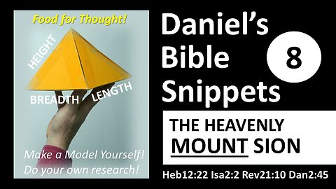 The Heavenly MOUNT SION! | Rev21:16 Heb12:22 KJV