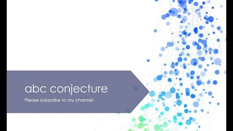 introduce abc conjecture