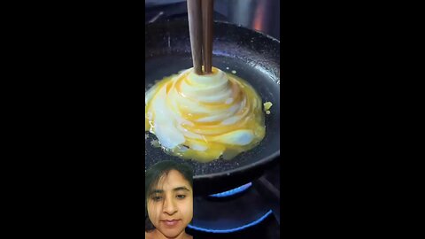Amazing Egg Omelette . GORENG TELUR #funny #comedy #reaction #viral #satisfying #shortvideo #shorts
