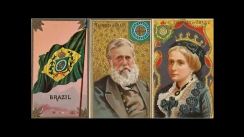 Cartões Postais Americanos comemorando a visita de Dom Pedro II e Teresa Cristina aos EUA em 1876