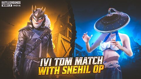 @SnehilopGaming vs Me | Intense 1v1 Tdm Match - IPhone 12 #pubg #bgmi