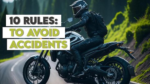 How to AVOID Motorcycle ACCIDENTS! (10 Effective Tips!)