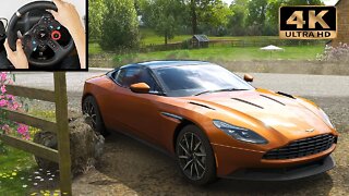 Aston Martin DB11 | Forza Horizon 4 | Logitech G29 Gameplay "4K"