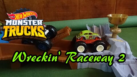 Hot Wheels Monster Trucks Wreckin' Raceway Tournament (Race 2)