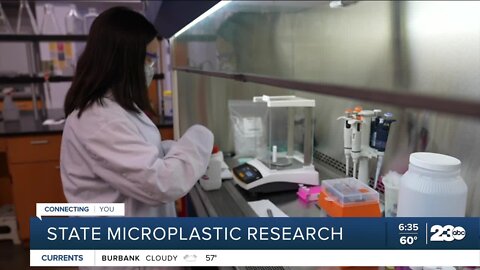 Microplastic state research