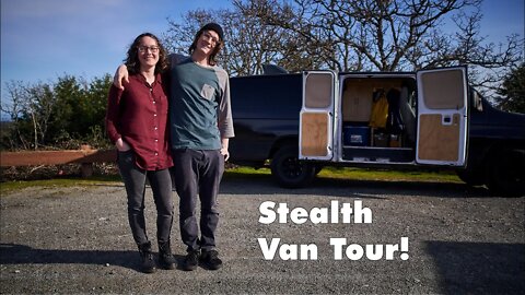 Van Life Tour! Married couple choose living in a Van over a Tiny House for Canadian winter.