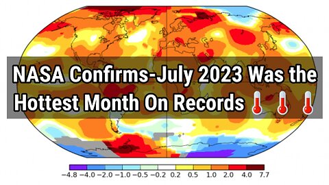 Nasa Data Confirms-July 2023 Was The Hottest Month On Records