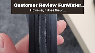 Review FunWater Inflatable Ultra-Light (17.6lbs) SUP for All Skill Levels Everything Included w...