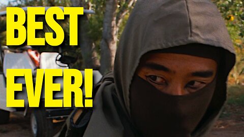 BEST EVER! Ninja Golf - Ninja III The Domination Fight Scene!🥷