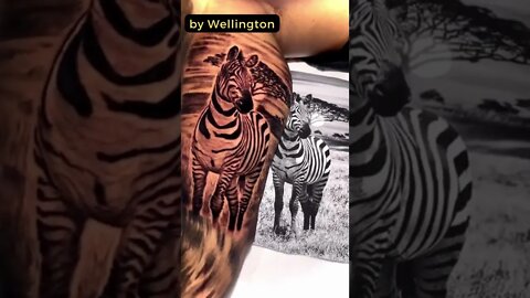 Stunning work by Wellington #shorts #tattoos #inked #youtubeshorts